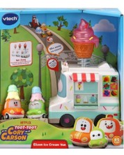 Детска играчка Vtech - Интерактивен фургон за сладолед (английски език)