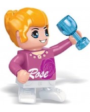 Детска играчка BanBao - Мини фигурка Момиче с чаша, 10 cm -1