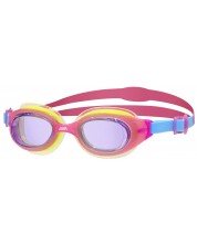 Детски очила за плуване Zoggs - Little Sonic Air, 3-6 години, розови/жълти -1