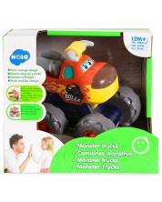 Детска играчка Hola Toys - Чудовищен камион, Бик -1