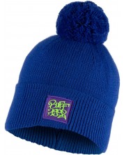 Детска шапка BUFF - Knitted hat Deik, синя -1