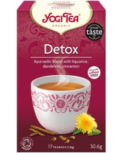 Detox Чай за детоксикация, 17 пакетчета, Yogi Tea