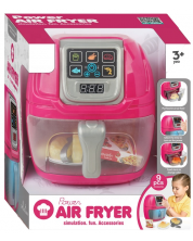 Детски уред за готвене Felyx Toys - Power Air Fryer, розов -1