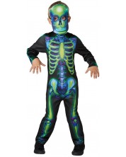 Детски карнавален костюм Rubies - Neon Skeleton, размер S