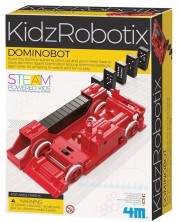 Играчка за сглобяване 4M Kidz Labs - Доминобот