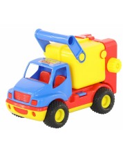 Детска играчка Polesie Toys ConsTruck - Боклукчийско камионче -1