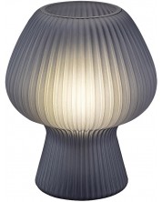 Декоративна лампа Rabalux - Vinelle 74024, E14, 1x60W, стъкло с димен цвят