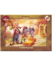 Детски пъзел Art Puzzle от 48 части - Човекът с магаренцето