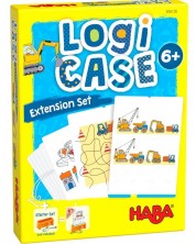 Детски карти за игра Haba Logicase - Строителна площадка