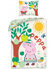 Детски спален комплект Uwear - Peppa Pig Garden -1