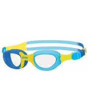 Детски очила за плуване Zoggs -  Little Super Seal , 0-6 години, сини/жълти