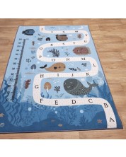 Детски килим BLC - Морско дъно, многоцветен