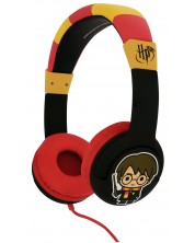 Детски слушалки OTL Technologies - Harry Potter Chibi, червени