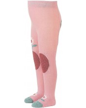 Детски чорапогащник за пълзене Sterntaler - Пеперуда, 92 cm, 2-3 години, розов -1