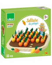 Детска игра за подреждане Vilac - Зеленчукова градина -1