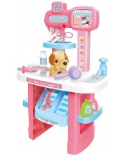 Детска играчка Ocie - Ветеринарна маса с 22 части -1