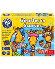 Детска образователна игра Orchard Toys - Жирафи с шалове
