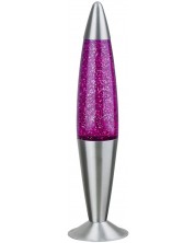 Декоративна лампа Rabalux - Glitter 4115, 25 W, 42 x 11 cm, лилава -1