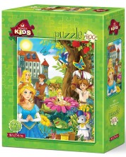 Детски пъзел Art Puzzle от 200 части - В замъка -1