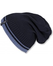 Детска плетена шапка Sterntaler - 53 cm, 2-4 години, синя