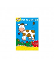 Детска книжка за оцветяване Galt Dot to Dot Pad - Свържи точките -1