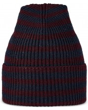 Детска шапка BUFF - Knitted Beanie Zimic Stripes, синя