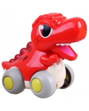 Детска играчка Hola Toys - Бързият динозавър, червен -1