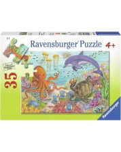 Детски пъзел Ravensburger от 35 части - Морски приятели -1