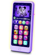 Детска играчка LeapFrog - Смарт телефон, лилав -1