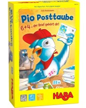 Детска настолна игра за смятане Haba  - Пощата и гълъба -1