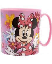 Детска чаша за микровълнова Stor Minnie Mouse - Spring Look, 350 ml -1