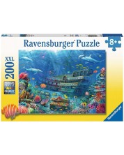 Детски пъзел Ravensburger от 200 XXL части - Потънал кораб -1