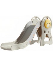 Детска пързалка Sonne - Ducky, сива, 160 cm