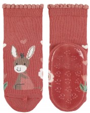 Детски чорапи със силиконова подметка Sterntaler - С магаренце, 25/26, 3-4 години -1