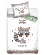 Детски спален комплект от 2 части Sonne - Wild and Free Animals -1