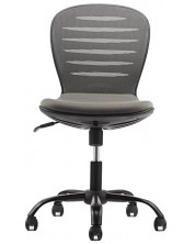 Детски стол RFG - Flexy Black, сив