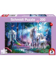 Пъзел Schmidt от 200 части - Unicorn with foal -1