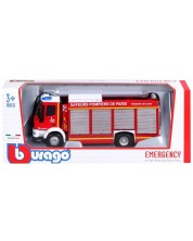 Детска играчка Bburago - Автомобил за спешни случаи Iveco, 1:50 -1