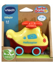 Детска играчка Vtech - Мини хеликоптер, жълт -1