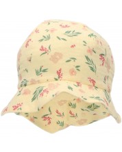 Детска лятна шапка с UV 50+ защита Sterntaler - Флорален принт, 55 cm, 4-6 години -1