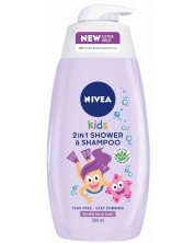 Nivea Kids Детски душ гел и шампоан, 2 в 1, 500 ml -1