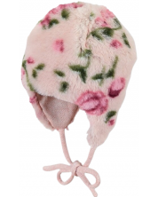 Детска зимна шапка на цветя Sterntaler - 51 cm, 18-24 месеца