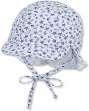 Детска лятна шапка с UV 50+ защита Sterntaler - С платка на тила, 53 cm, 2-4 години -1
