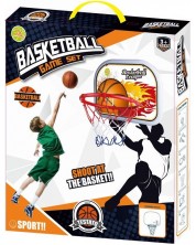 Детски баскетболен кош с топка Raya Toys - Basketball Game Set -1