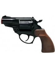 Детски револвер Villa Giocattoli Falcon Black - С капси, 12 изстрела -1