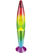Декоративна лампа Rabalux - Lollipops Rainbow 7011, 25 W, 42 x 11 cm, многоцветна