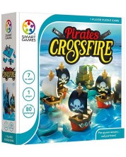 Детска логическа игра Smart Games - Pirates Crossfire -1