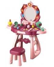 Детска тоалетка със светещо огледало Bowa, Make Up Desk