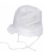 Детска лятна шапка Maximo - Периферия, бяла дантела -1