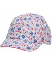 Детска лятна шапка с козирка с UV 50+ защита Sterntaler - На цветчета, 53 cm, 2-4 години -1